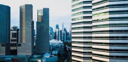 Skyline of Singapore 