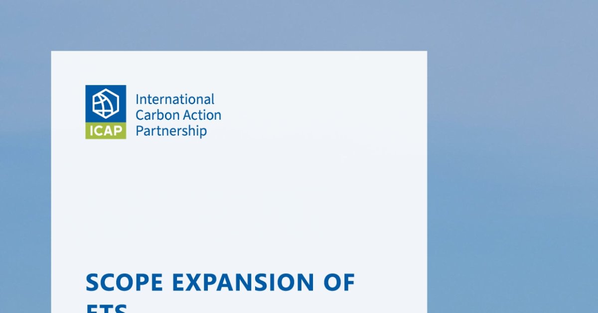 Scope Expansion Modules Scope Expansion of ETS: Design and Policy Challenges | International ...