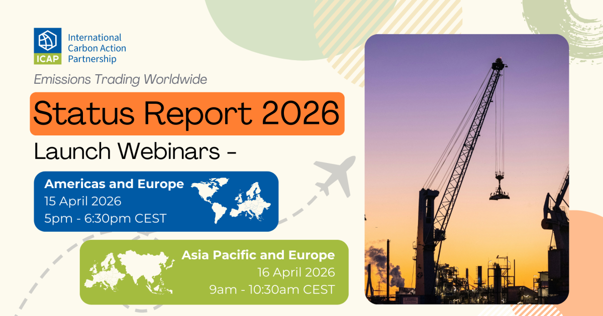 New ICAP Status Report 2026 on Emissions Trading Worldwide – launching ...